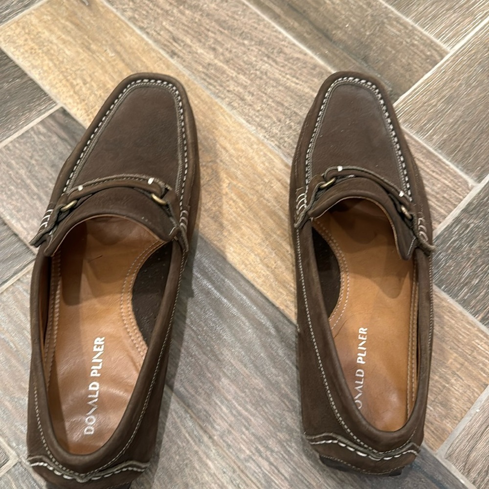 Men’s Donald Pliner driving loafers size 11M brown